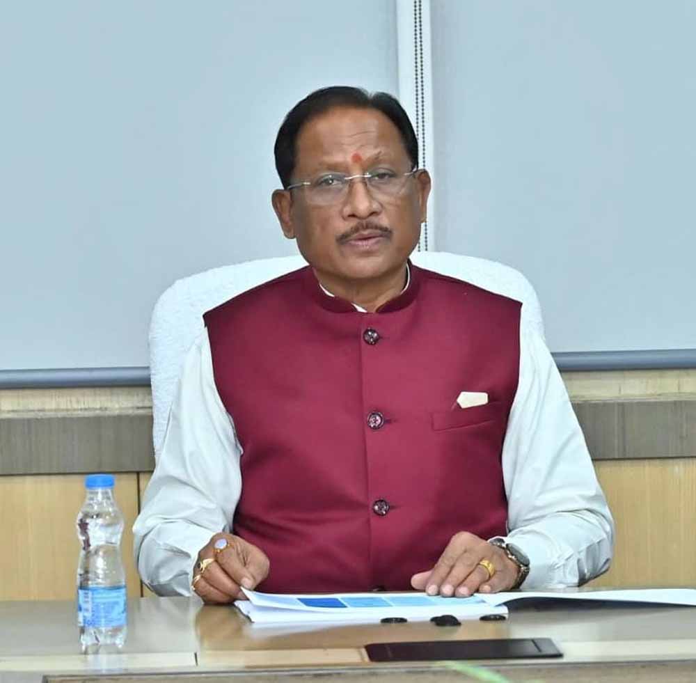 किसानों की समृद्धि के लिए सिंचाई परियोजनाओं का सुदृढ़ होना आवश्यक : मुख्यमंत्री विष्णु देव साय