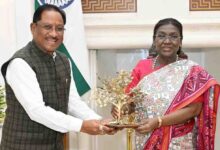 मुख्यमंत्री विष्णुदेव साय ने राष्ट्रपति द्रौपदी मुर्मु से की सौजन्य मुलाकात, ‘बस्तर पंडुम 2026’ में किया आमंत्रित