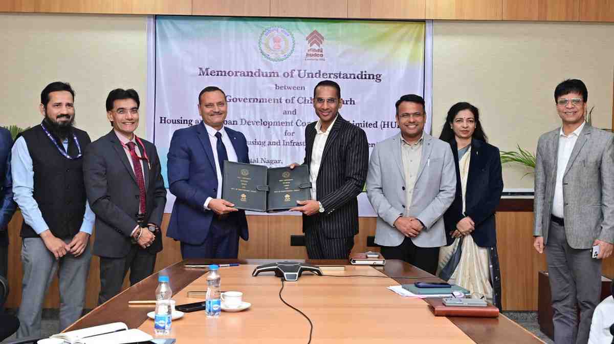 आवास और बुनियादी ढांचा विकास के लिए आवास और शहरी विकास निगम हुडको के साथ एम.ओ.यू. पर हस्ताक्षर आवास और बुनियादी ढांचा विकास के लिए आवास और शहरी विकास निगम हुडको के साथ एम.ओ.यू. पर हस्ताक्षर