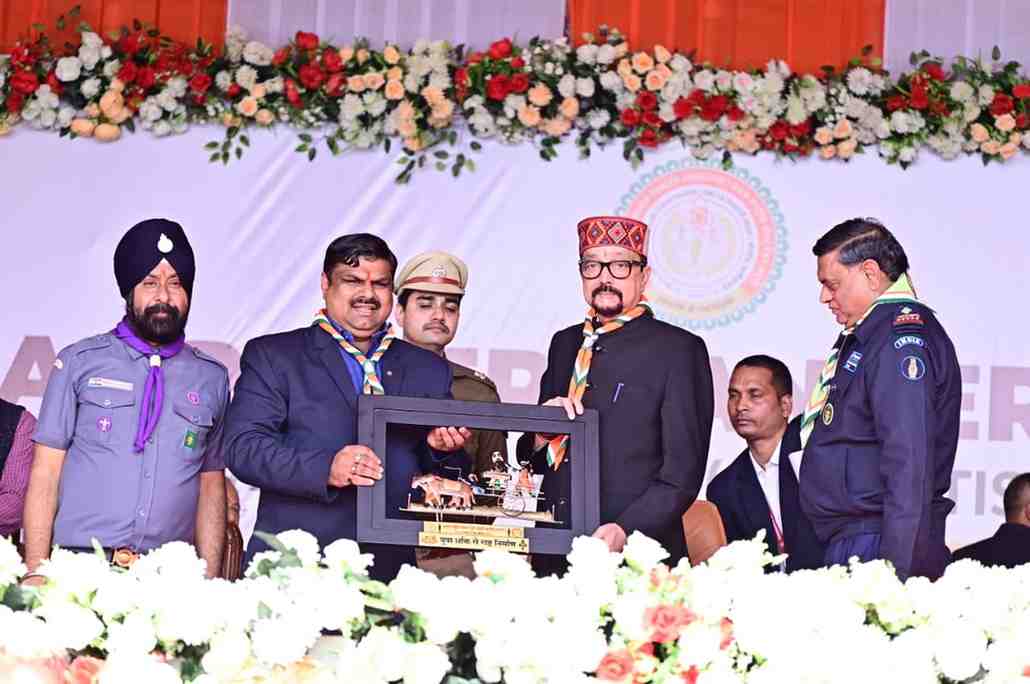 राज्यपाल रमेन डेका ने प्रथम राष्ट्रीय रोवर-रेंजर जंबूरी का किया शुभारंभ,युवाओं से राष्ट्र निर्माण में योगदान का किया आह्वान