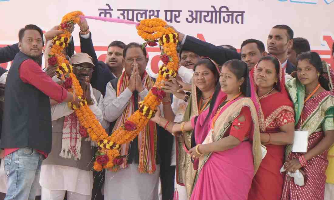 जनजातीय क्षेत्रों के समग्र विकास के लक्ष्य के साथ आगे बढ़ रही है सरकार : मुख्यमंत्री विष्णुदेव साय