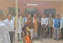 भिलाई निगम के भारतीय मजदूर संघ कार्यालय में गणतंत्र दिवस के अवसर पर हुआ ध्वजारोहण