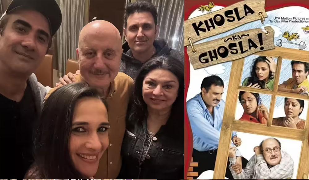 अनुपम खेर की ‘खोसला का घोसला 2’ की शूटिंग जारी, ठंड में भी जोश से भरी टीम