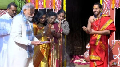 पोंगल समारोह में पीएम मोदी की खास उपस्थिति, बोले— यह तमिलनाडु की नहीं, पूरे देश की साझा विरासत है पोंगल समारोह में पीएम मोदी की खास उपस्थिति, बोले— यह तमिलनाडु की नहीं, पूरे देश की साझा विरासत है