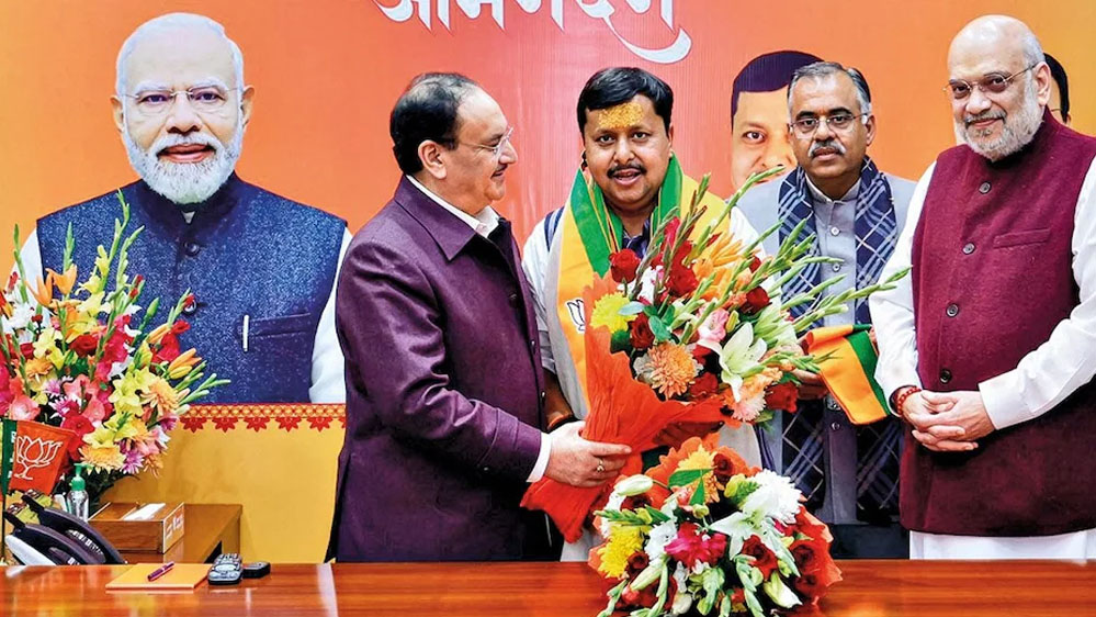 BJP राष्ट्रीय अध्यक्ष पद के लिए नितिन नबीन का नामांकन, दिग्गज नेता बने प्रस्तावक; कल होगा ऐलान