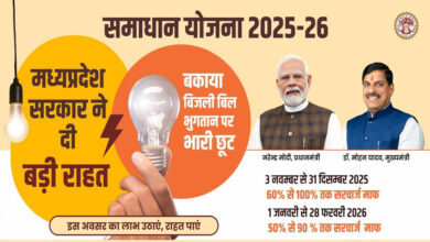 समाधान योजना में 653 करोड़ 60 लाख मूल राशि हुई जमा, 281 करोड़ 54 लाख सरचार्ज हुआ माफ : ऊर्जा मंत्री तोमर