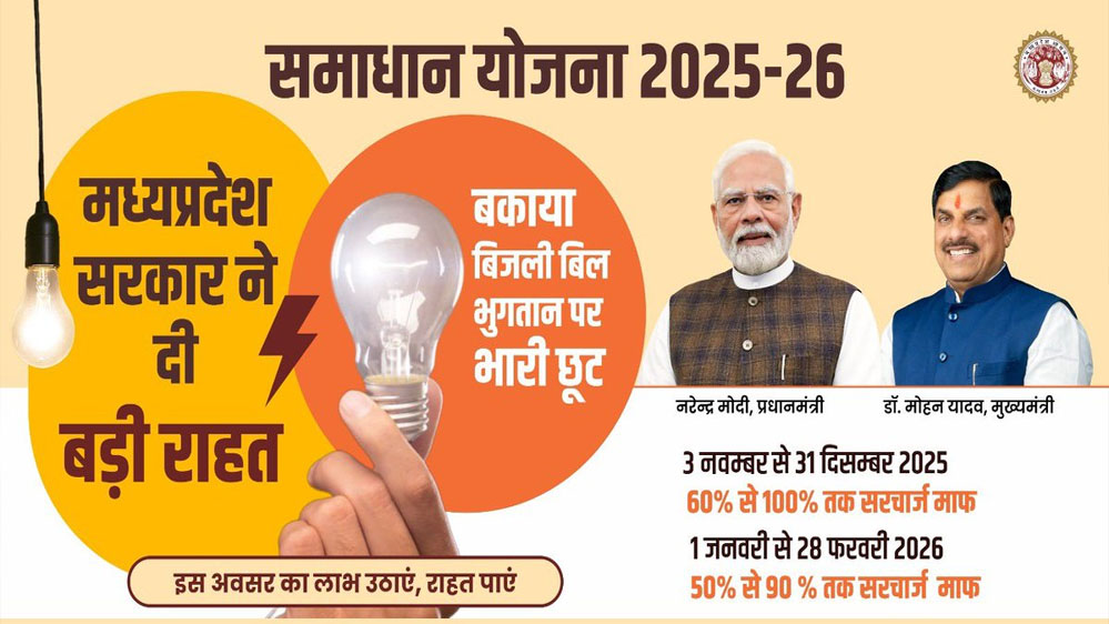 समाधान योजना में 653 करोड़ 60 लाख मूल राशि हुई जमा, 281 करोड़ 54 लाख सरचार्ज हुआ माफ : ऊर्जा मंत्री तोमर