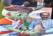 रायपुर : उप मुख्यमंत्री अरुण साव ने खेलो इंडिया नेशनल ट्राइबल गेम्स के लिए मशाल गौरव यात्रा को दिखाई हरी झंडी