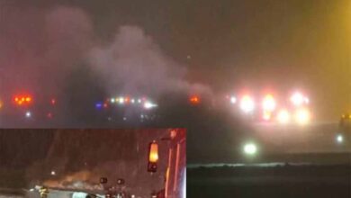 टेकऑफ के तुरंत बाद प्राइवेट जेट क्रैश, एयरपोर्ट पर मची अफरा-तफरी, 8 लोग थे सवार टेकऑफ के तुरंत बाद प्राइवेट जेट क्रैश, एयरपोर्ट पर मची अफरा-तफरी, 8 लोग थे सवार