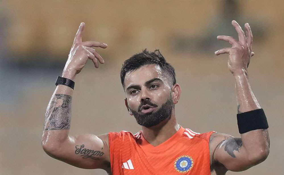 विराट कोहली को ICC रैंकिंग में बड़ा झटका, नंबर-1 ODI बल्लेबाज का ताज डेरिल मिचेल के नाम