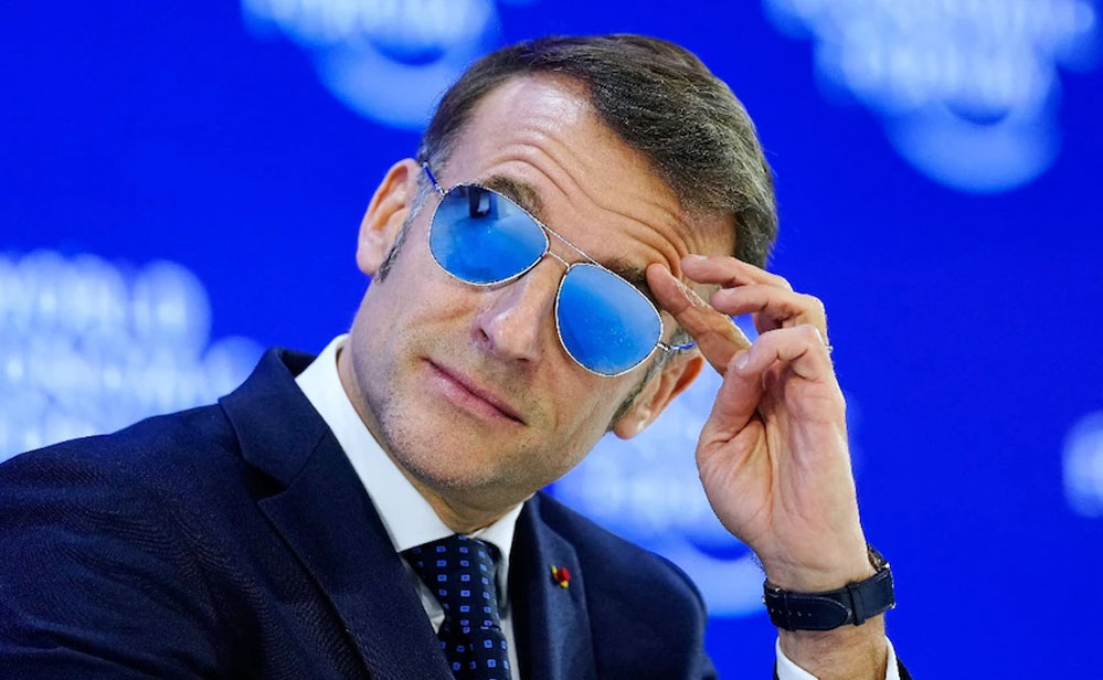 ‘सिर्फ ताकतवर की…’ ब्लू सनग्लास पहने मैक्रों ने दावोस में ट्रंप को दी सख्त चेतावनी