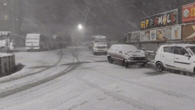 श्रीनगर से शिमला मनाली तक बर्फबारी, कश्मीर में 24 फ्लाइट्स रद्द, बर्फ से ढका कश्मीर और टूरिस्टों का उत्साह श्रीनगर से शिमला मनाली तक बर्फबारी, कश्मीर में 24 फ्लाइट्स रद्द, बर्फ से ढका कश्मीर और टूरिस्टों का उत्साह