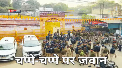 धार की भोजशाला में बसंत पंचमी और जुमे की नमाज एक साथ, 8 हजार सुरक्षाकर्मी तैनात