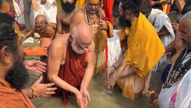 त्रिवेणी के तट पर लगे माघ मेले का बसंत पंचमी स्नान पर्व सकुशल संपन्न त्रिवेणी के तट पर लगे माघ मेले का बसंत पंचमी स्नान पर्व सकुशल संपन्न