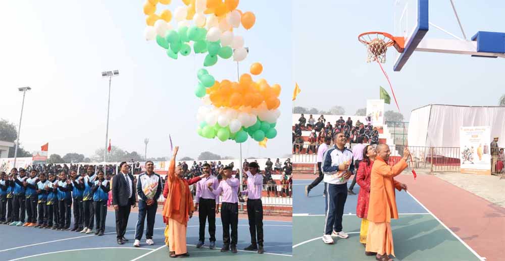 खेल प्रतिभाएं तराशें शिक्षण संस्थान : सीएम योगी