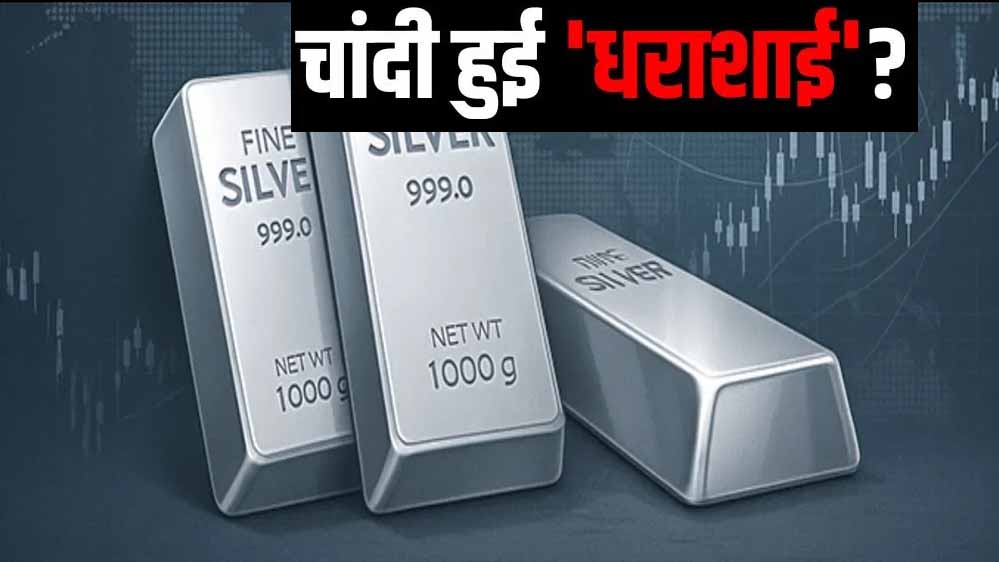 बुलबुला फूटा: चांदी हुई 85,000 रुपये सस्ती, सोने के दाम भी गिरे