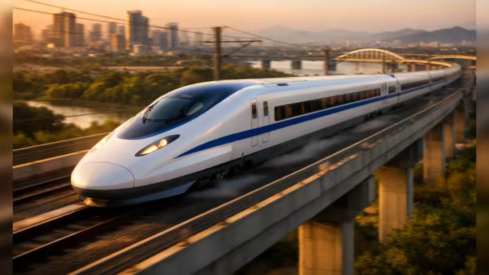 भारत की पहली बुलेट ट्रेन 15 अगस्त 2027 से दौड़ेगी, सूरत–वापी रूट से होगी शुरुआत