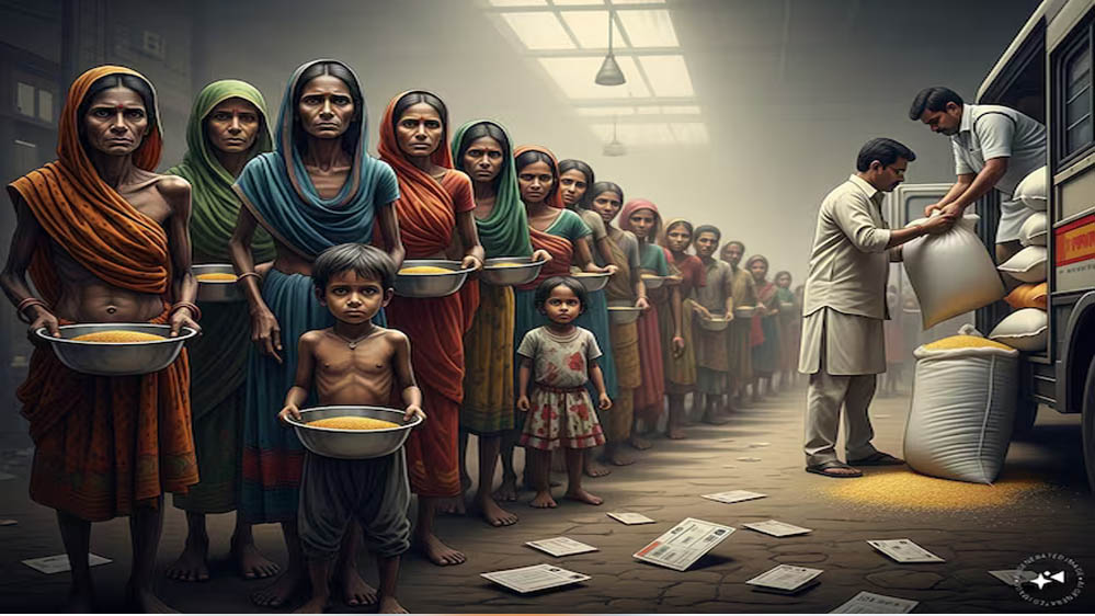 मध्य प्रदेश में 30 लाख फर्जी लाभार्थी पकड़े गए, लाखों कमाने वाले भी डकार रहे थे मुफ्त राशन