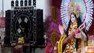 भागलपुर में सरस्वती विसर्जन के दौरान बमबाजी में 4 घायल, तनाव के बाद पुलिस बल तैनात भागलपुर में सरस्वती विसर्जन के दौरान बमबाजी में 4 घायल, तनाव के बाद पुलिस बल तैनात