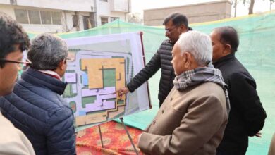 मुख्यमंत्री नितीश ने सुपर स्पेशियलिटी अस्पताल भवन का किया निरीक्षण, तेजी से निर्माण कार्य करने के दिए निर्देष