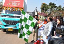 छत्तीसगढ़ में होंगे होंगे खेलो इंडिया नेशनल ट्राइबल गेम्स, उप मुख्यमंत्री अरुण साव ने मशाल गौरव यात्रा को दिखाई हरी झंडी