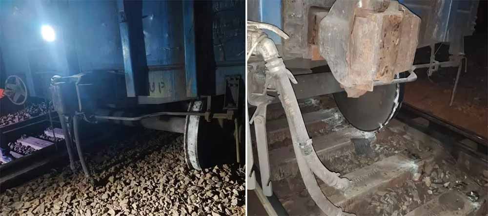 जगदलपुर की मालगाड़ी दुर्घटनाग्रस्त, विशाखापत्तनम का रेल आवागमन ठप