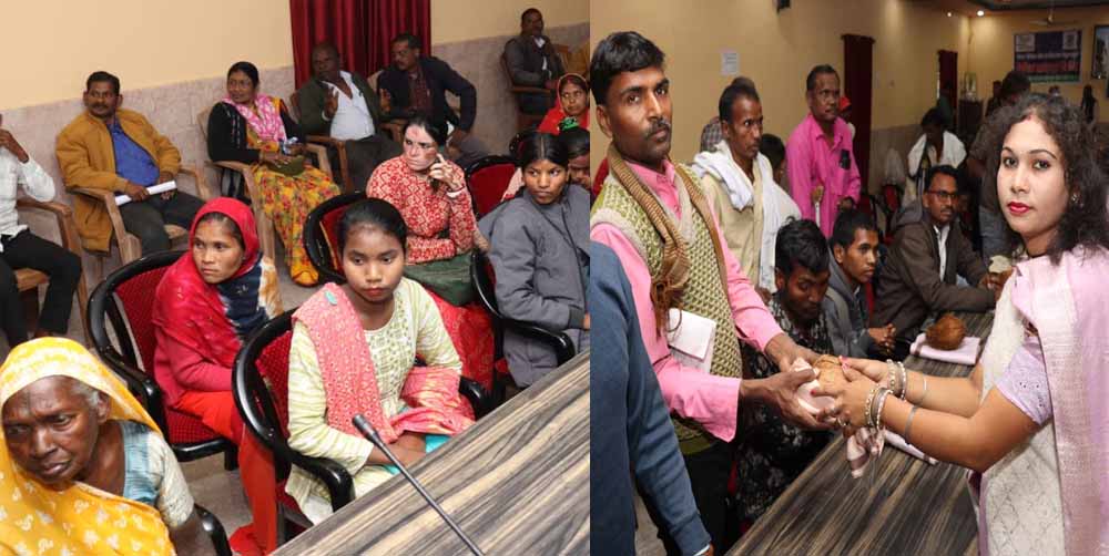 मनेन्द्रगढ़ के अमृत सदन में लगा दिव्यांग शिविर, 80 लोगों की आधार संबंधी समस्याओं का हुआ समाधान