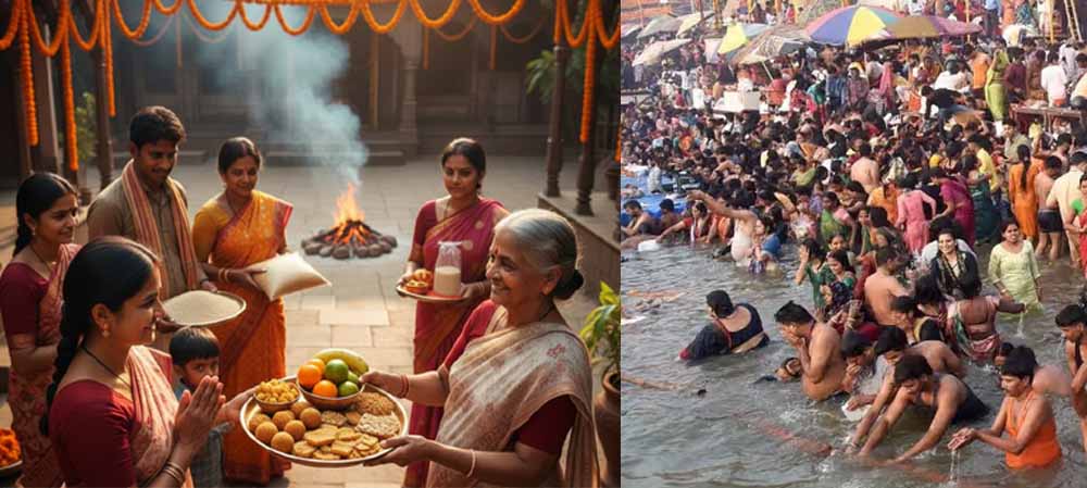 मकर संक्रांति पर एकादशी का संयोग, दोपहर 3.07 बजे से है स्नान-दान का उत्तम समय