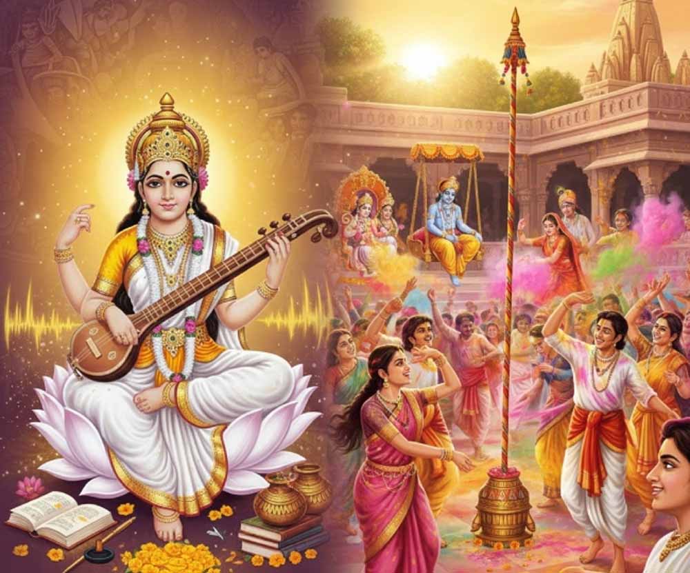 होली और वसंत पंचमी का रंगों से है गहरा नाता, त्योहार का ‘काउंटडाउन’ शुरू होली और वसंत पंचमी का रंगों से है गहरा नाता, त्योहार का ‘काउंटडाउन’ शुरू