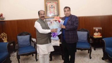 नई दिल्ली में डिप्टी सीएम अरुण साव की केंद्रीय मंत्री नितिन गडकरी से अहम मुलाकात