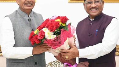 मुख्यमंत्री श्री विष्णुदेव साय से केंद्रीय कृषि मंत्री श्री शिवराज सिंह चौहान ने की सौजन्य मुलाकात