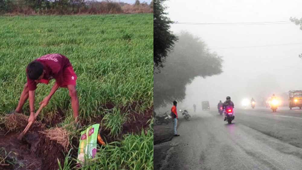 बारिश के बाद अब मावठा भी रूठा, खंडवा जिले में तेजी से गिर रहा जलस्तर