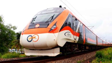 रेल यात्रियों के लिए खुशखबरी, पांच नई अमृत भारत ट्रेनों का शेड्यूल जारी, मिलेंगी ये खास सुविधाएं रेल यात्रियों के लिए खुशखबरी, पांच नई अमृत भारत ट्रेनों का शेड्यूल जारी, मिलेंगी ये खास सुविधाएं