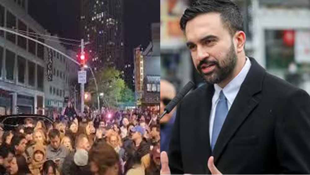 न्यूयॉर्क की सड़कों पर हमास के समर्थन में नारेबाजी, अब क्या करेंगे मेयर ममदानी?