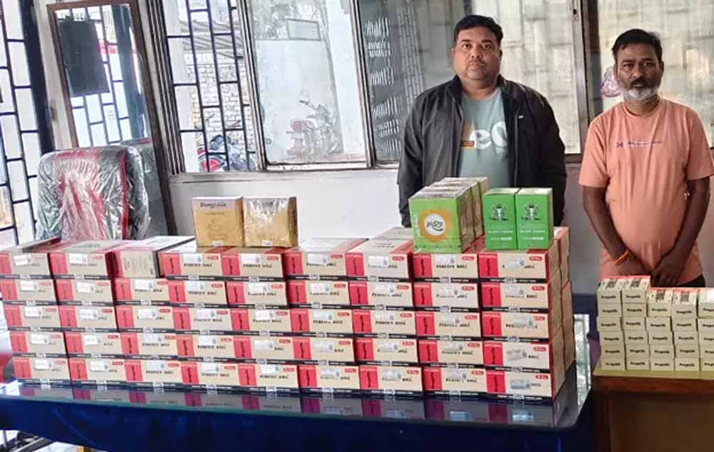 अवैध हुक्का और गोगो पेपर नेटवर्क का भंडाफोड़, शैक्षणिक संस्थानों के आसपास कार्रवाई