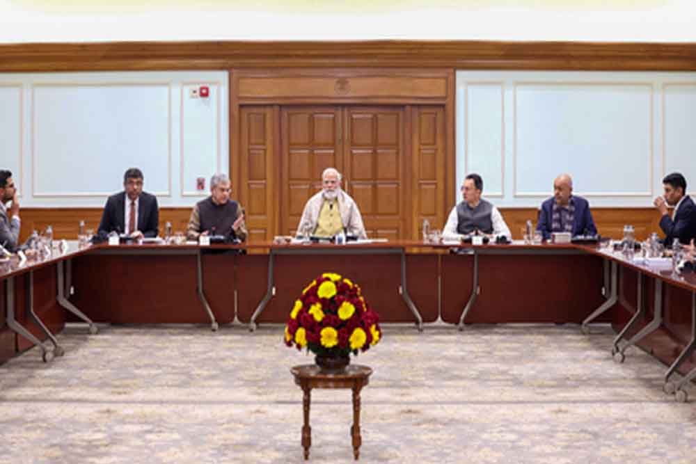 पीएम मोदी की AI स्टार्टअप्स संग राउंडटेबल बैठक, बोले– भारत इनोवेशन का ग्लोबल हब बनने को तैयार