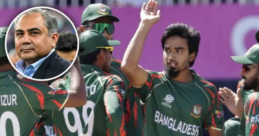 बांग्लादेश के बाहर होते ही पाकिस्तान नाराज़, वर्ल्ड कप से हटने की अटकलें तेज बांग्लादेश के बाहर होते ही पाकिस्तान नाराज़, वर्ल्ड कप से हटने की अटकलें तेज