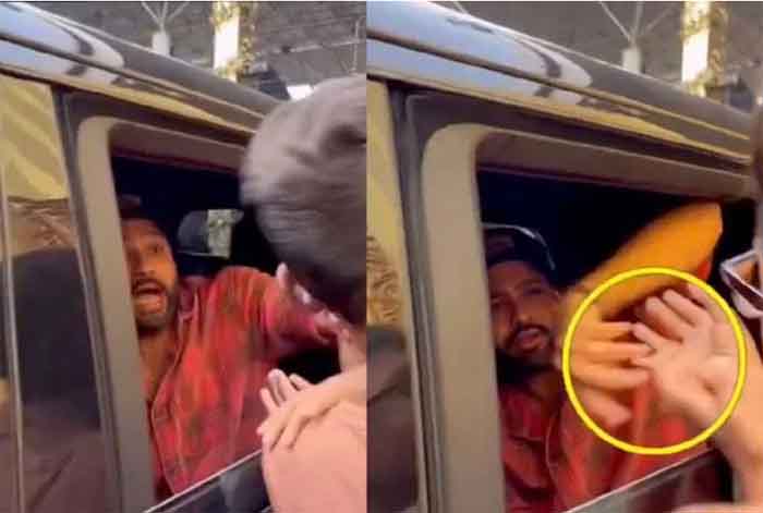 सेल्फी की जिद पर भड़के रोहित शर्मा, फैन से हुई तीखी बहस, वीडियो वायरल सेल्फी की जिद पर भड़के रोहित शर्मा, फैन से हुई तीखी बहस, वीडियो वायरल