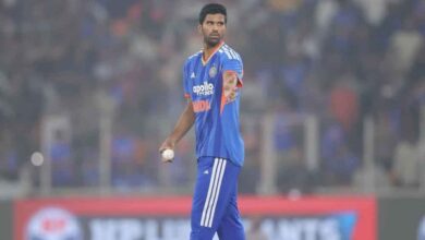 न्यूजीलैंड के खिलाफ टी20 सीरीज से बाहर हुए वॉशिंगटन सुंदर, टीम इंडिया को झटका