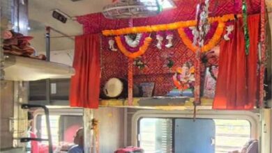 स्लीपर कोच में बने भगवान गणेश के मंदिर, बिहार से चली अनोखी आस्था ट्रेन