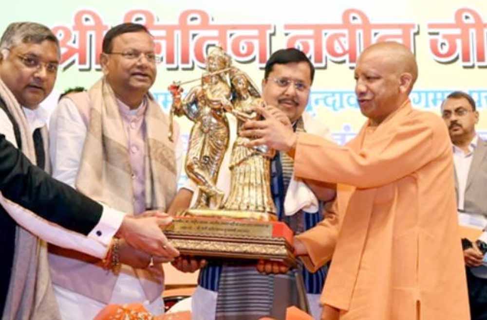 युवा शक्ति का चेहरा हैं नितिन नबीन, सीएम योगी ने की जमकर सराहना