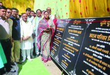 मंत्री लक्ष्मी राजवाड़े ने 18.38 करोड़ रुपए के विकास कार्यों का किया भूमिपूजन