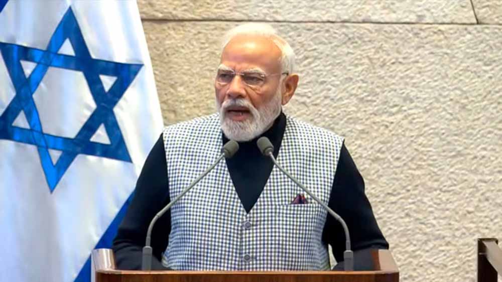 हमास हमले पर भारत की संवेदना: इस्राइली संसद में बोले पीएम मोदी—‘आपके दर्द को समझता हूं’ हमास हमले पर भारत की संवेदना: इस्राइली संसद में बोले पीएम मोदी—‘आपके दर्द को समझता हूं’