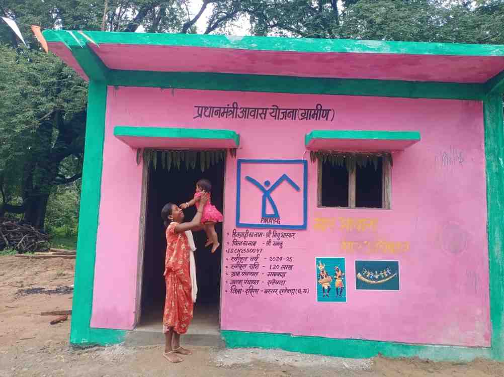 प्रधानमंत्री आवास केवल मकान नहीं, बल्कि गरीब परिवारों के सम्मान, सुरक्षा और आत्मनिर्भरता की नींव हैं – मुख्यमंत्री विष्णुदेव साय