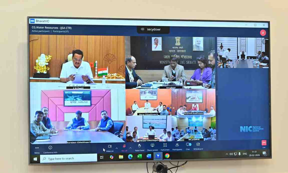 राज्य सरकार जल संरक्षण को जनआंदोलन का स्वरूप देने के लिए प्रतिबद्ध – मुख्यमंत्री साय