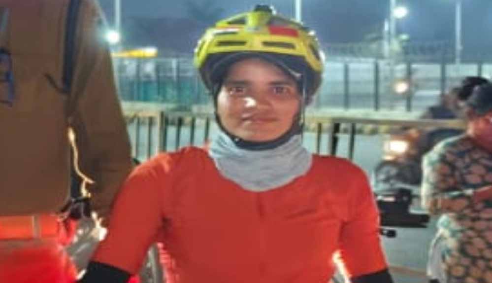 प्रदेश की बेटी ने पूरा किया 2500Km का सफर: नारी शक्ति का संदेश दे रही आशा, आर्मी डे पर शुरू की थी साइकल यात्रा