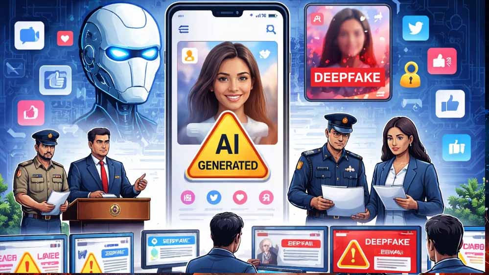 भारत सरकार की नई डिजिटल गाइडलाइंस: Deepfake और फर्जी AI कंटेंट पर लगेगी कड़ी लगाम