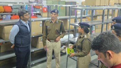 पुलिस आयुक्त संजय कुमार ने किया टीटी नगर थाने का औचक निरीक्षण