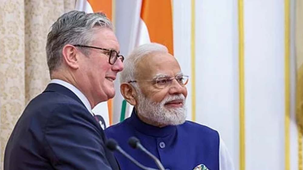 अप्रैल से लागू हो सकता है भारत-UK समझौता, 99% भारतीय उत्पादों को मिलेगा जीरो-ड्यूटी लाभ अप्रैल से लागू हो सकता है भारत-UK समझौता, 99% भारतीय उत्पादों को मिलेगा जीरो-ड्यूटी लाभ