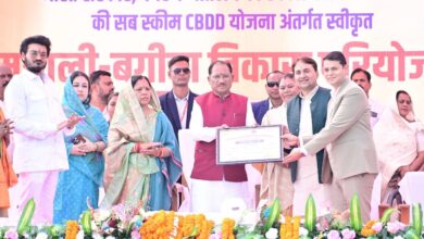 मुख्यमंत्री विष्णुदेव साय ने सरना एथनिक रिसॉर्ट जशपुर को प्रदान किया ग्रीन लीफ अवॉर्ड मुख्यमंत्री विष्णुदेव साय ने सरना एथनिक रिसॉर्ट जशपुर को प्रदान किया ग्रीन लीफ अवॉर्ड